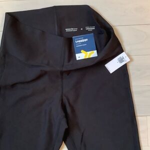Old Navy powersoft sculpt extra high rise Black Leggings 7/8 ankle M